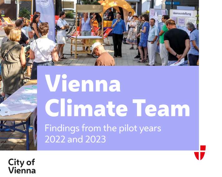 The new report of the City of Vienna on the learnings of the Vienna Climate Team is out!